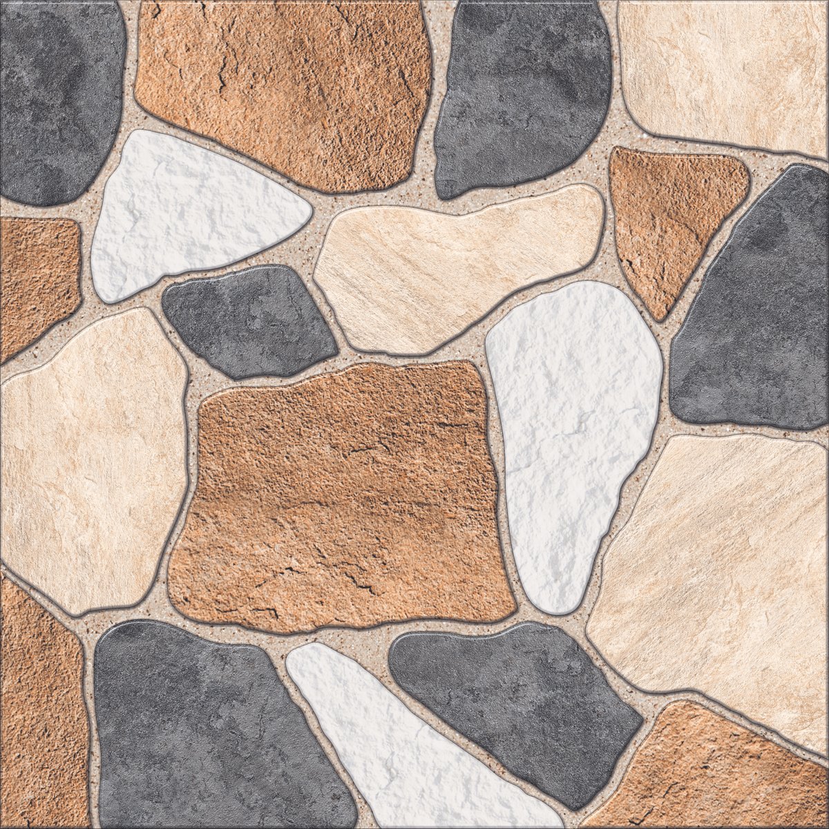 Rocky Beige Parking Tiles in Ghorahi Dang Nepal
