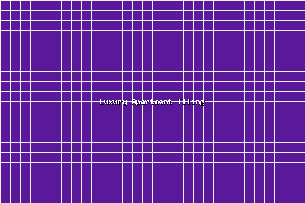Luxury Apartment Tiling